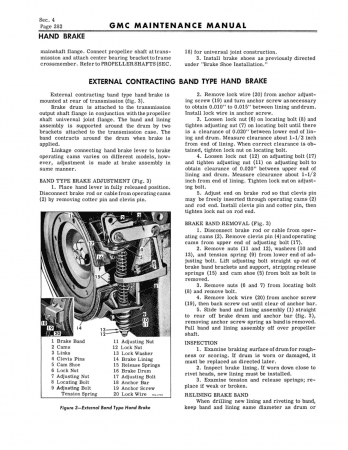 1960 - 1961 GMC 1000-5000 Repair Shop Manual