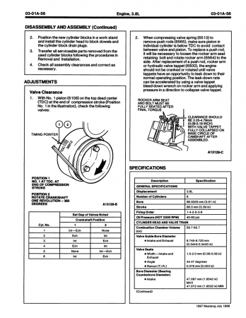 1997 Ford Mustang Service Manual