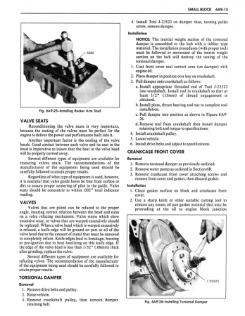 1982 Chevrolet Car Shop Manual