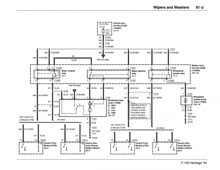 2004 Ford F-150 Heritage & SVT Wiring Diagrams Manual