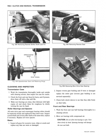 1976 Chevrolet Service & Overhaul Manual Supplement to 1974 Chevrolet Shop Manual