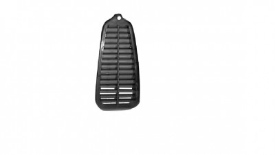 Door jamb louver Camaro Firebird
