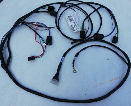 Lamp och generator kablage motorrum Chevrolet 1962