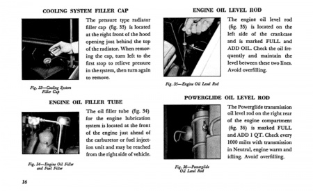 1958 Chevrolet Corvette Owner's Manual
