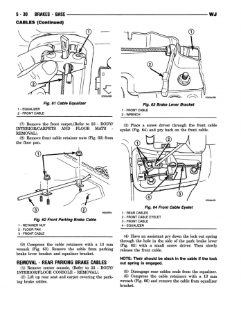 2001 Jeep Grand Cherokee Service Manual Service och reparationshandbok