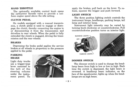 1966 Chevy Truck 10-30 Instruktionsbok
