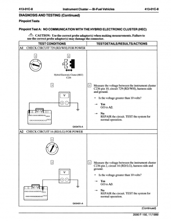 2000 Ford F-150 Truck Service Manual
