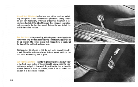 1967 Pontiac Firebird Owner's Manual