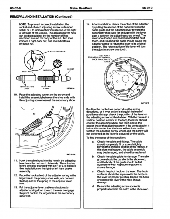 1992 Ford Ranger, Explorer, Aerostar Body Chassis Electrical Service Manual