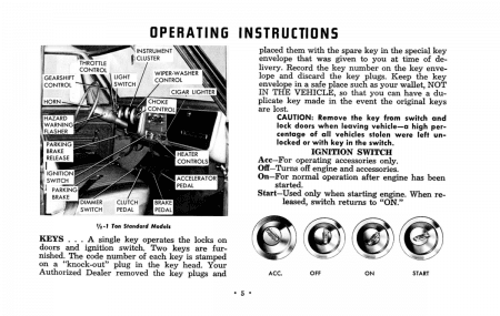 1970 Chevy Truck 10-30 Instruktionsbok