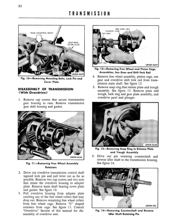1954 Mercury Repair and Adjustment Manual