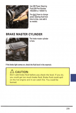 1990 Chevrolet Camaro Owner's Manual