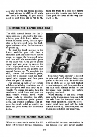 1960 Ford Truck Owner's Manual