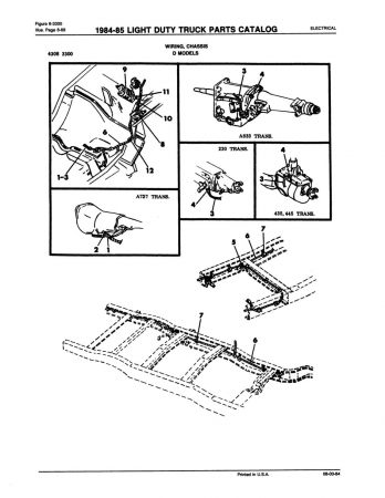 Dodge LD Truck, Ramcharger & Van Parts Catalog
