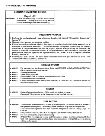 1991 Chevrolet C-K Pickup Truck Service Manual
