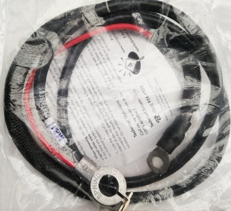 Batterikabel pluspol Chevrolet V8 1965-66