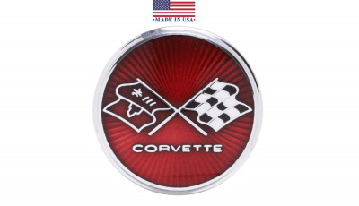 Tanklocksemblem Corvette 1975-76