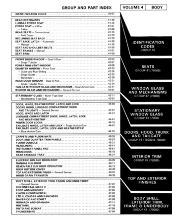 1977 Ford / Lincoln / Mercury Shop Manual
