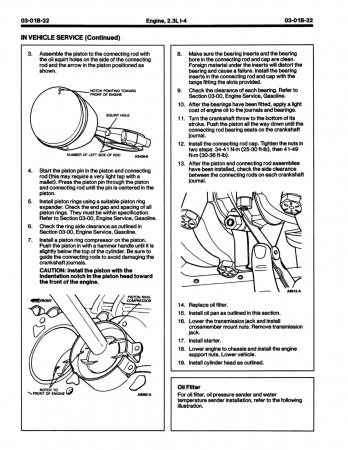 1992 Ford Ranger, Explorer, Aerostar Body Chassis Electrical Service Manual