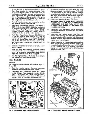 1988 Ford Mustang, Thunderbird, Mark VII, Cougar Shop Manual Set