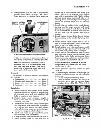 1954 - 1955 Chevy Truck Shop Manual - 1st Series (Includes 1955 1st Series Supplement)