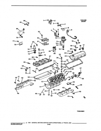 1988 - 1991 Chevrolet & GMC C/K Truck Parts Catalog