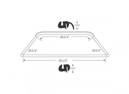 Bakrutelist Oldsmobile Dynamic 88 4 dr HT 1963-64