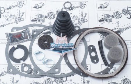 Reparationssats Power Piston 6 Bendix Treadle Vac Lincoln Mercury 1953-55