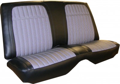 Klädsel Baksäte Camaro Houndstooth Coupe 1968