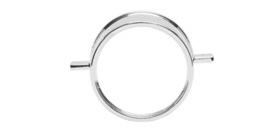 Kromring lampglas Impala 64