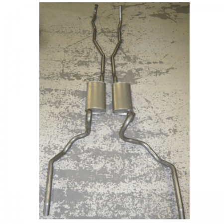 Dubbelt avgassystem Chevrolet