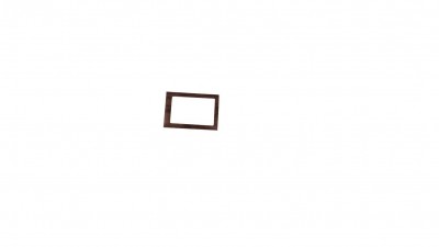 Console shifter plate woodgrain insert for 1969 A/T with or without console-mounted gauges