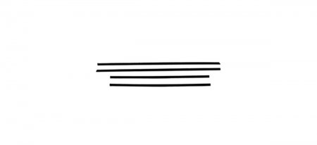 Skraplistsats 4 delar yttre Cadillac Deville 2 dr HT 1959-60