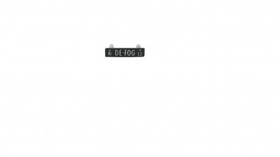 Reproduction defogger switch bezel