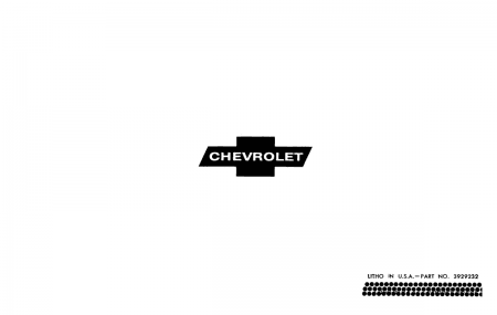 1967 Chevrolet Camaro Owner's Manual