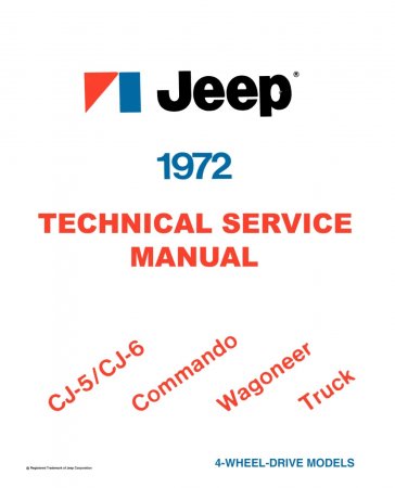 1972 Jeep Service Manual