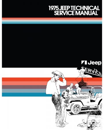 1975 Jeep Technical Service Manual