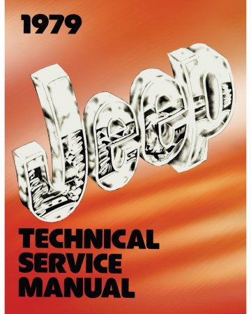 1979 Jeep Technical Service Manual