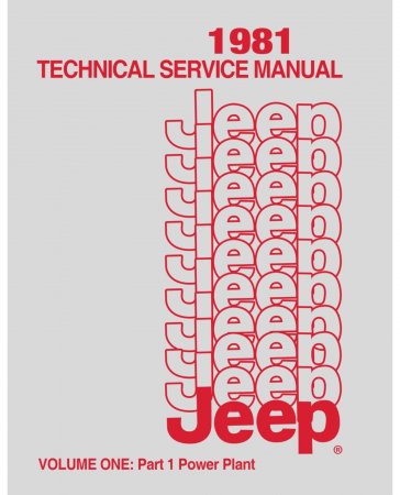 1980 Jeep Technical Service Manual