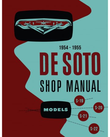1954-1955 Desoto Shop Manual