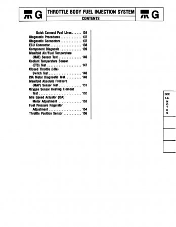 1983-1987 Jeep INJ. TBI Fuel Injection Service Manual