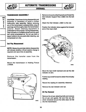 1984-1988 Jeep 700/900 Series Transmission Service Manual