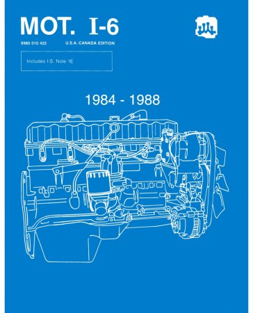 1984-1988 Jeep MOT I-6 Engine Service Manual