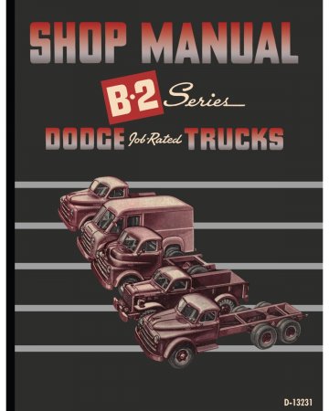 1950 Dodge Truck B-2 Series Shop Manual