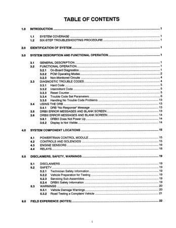 1994-1995 5.9L Cummins Diesel Powertrain Diagnostic Procedures Manual
