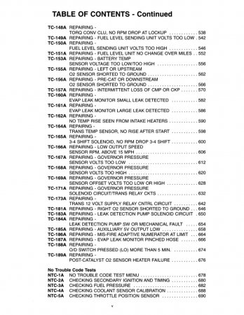 1996-1997 Dodge Truck Powertrain Diagnostic Procedures Manual