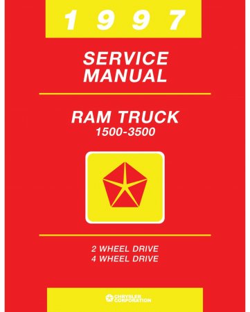 1997 Dodge RAM 1500-3500 Truck Service Manual