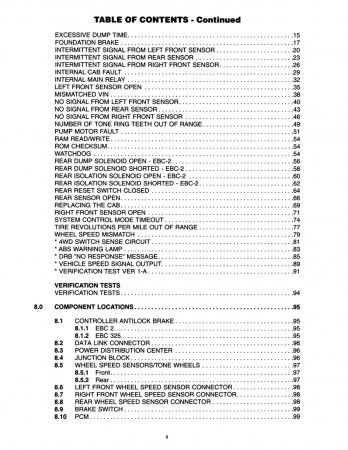 1999 Dodge Ram Truck Chassis Diagnostic Manual