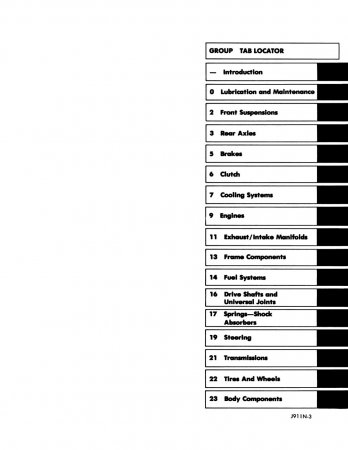 1991 Jeep Service Manual