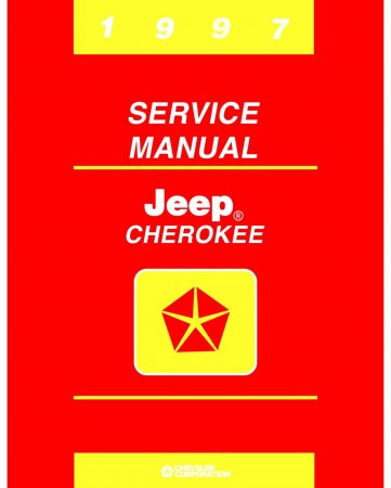 1997 Jeep Cherokee Service Manual